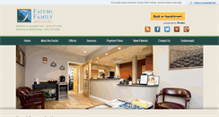 Desktop Screenshot of fatemifamilydentistry.com